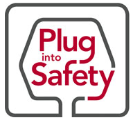 plug into safety logo