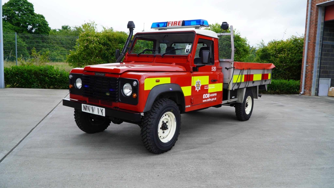 The Wildfire Response Vehicle is based in Crook. 